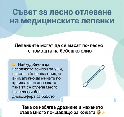 5 бр.силиконови + 15 бр. mediцински лепенки