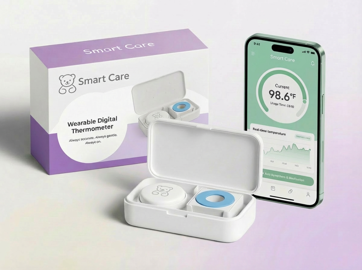 NOWOŚĆ - Baby термометър Smart Care i 20 бр. plastrów