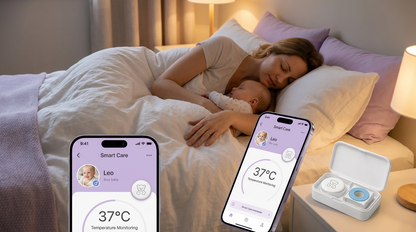 NOWOŚĆ - Baby термометър Smart Care i 20 бр. plastrów