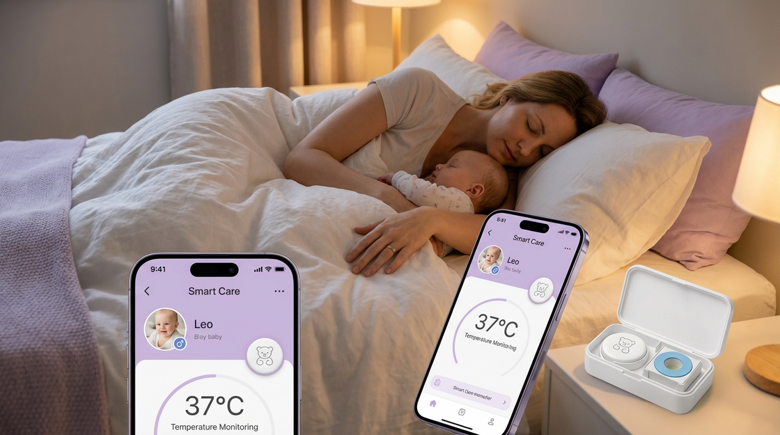 NOWOŚĆ - Baby термометър Smart Care i 20 бр. plastrów