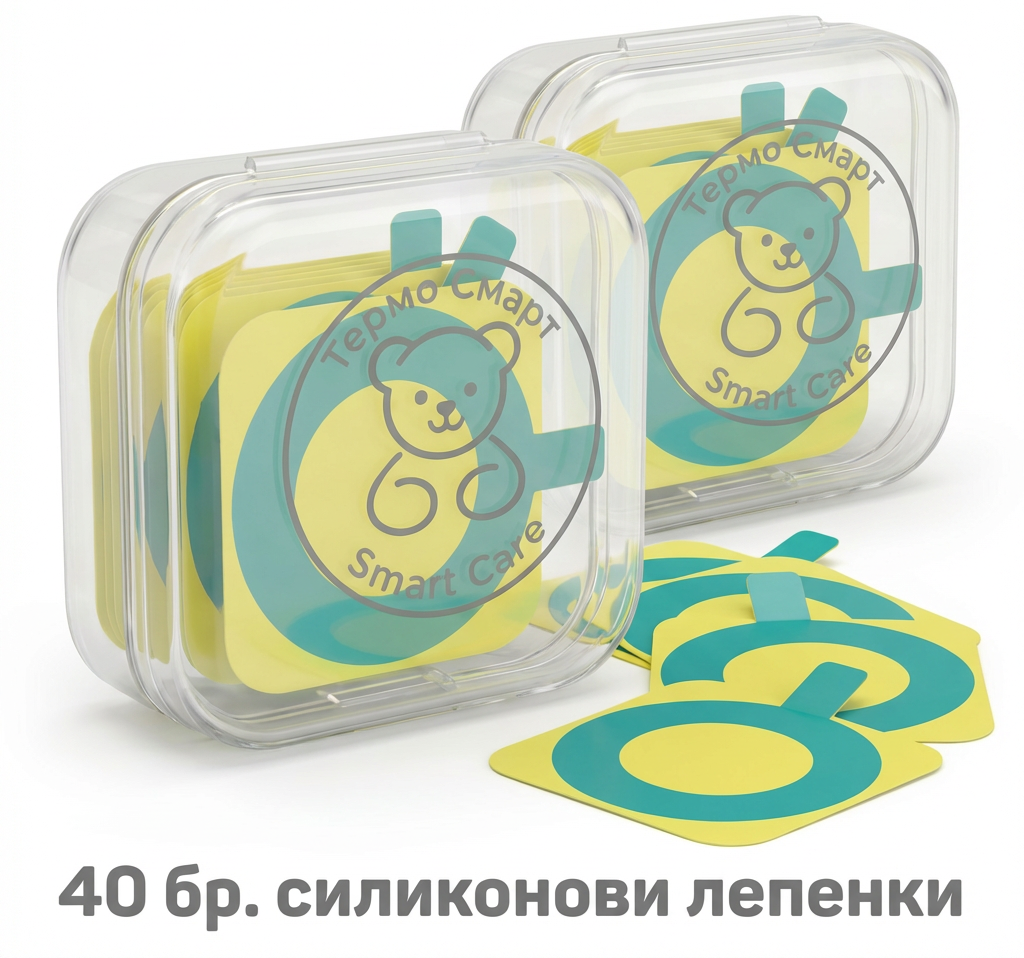 5 бр.силиконови + 15 бр. mediцински лепенки